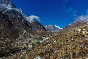 Fototapeta na wymiar mountains of Nepal