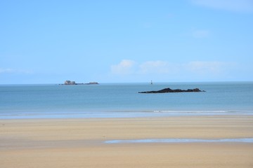 saint-malo, plage