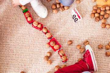 Games with natural materials