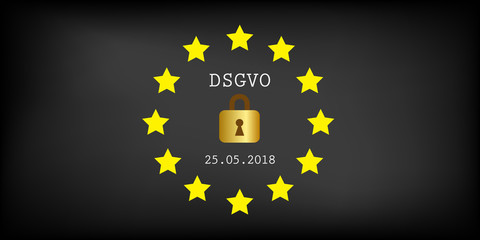 DSGVO 25-05-2018 europa sterne