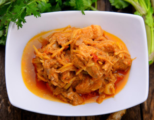 Northern style pork curry