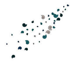 Vector Confetti Background Pattern. Element of design. Color spirals on a white background