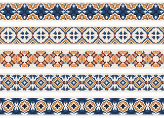 Seamless decorative borders