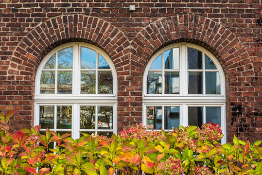 Fenster des Solinger Rathauses im WKC Geb&auml;ude