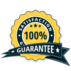 100% Satisfaction Guaranteed illustration