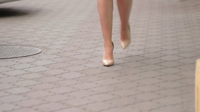 Women's Heels Walking Walk