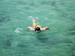 Red sea swimming