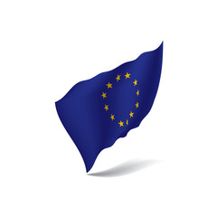 European union flag, vector illustration