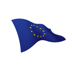 European union flag, vector illustration