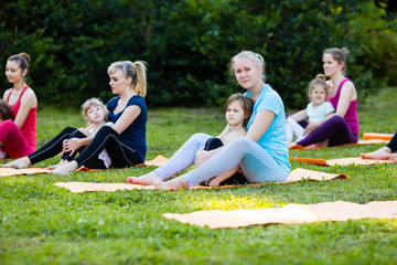 Yoga with children