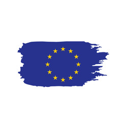 European union flag, vector illustration