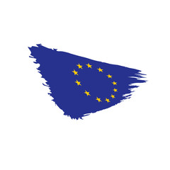 European union flag, vector illustration