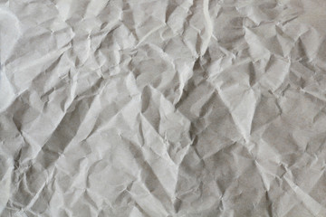 Crumpled recycle paper background.