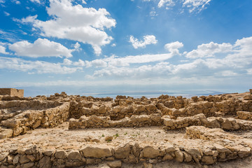 ancient fortress of Masada in Israel