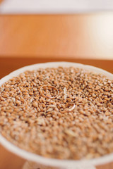 Golden Rings in Vase