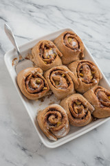 Apfel Zimt Schnecken 