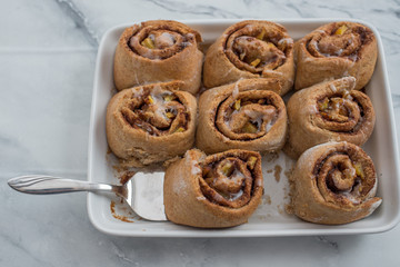 Apfel Zimt Schnecken 