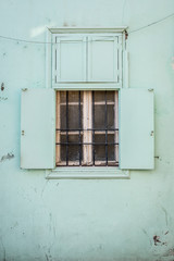 old window in Tel Aviv, Israel