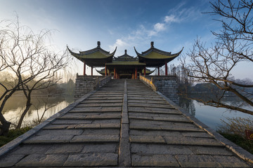 Fototapeta premium the bridge of China Yangzhou