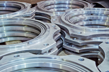 Hardware flanges, pipe flanges, flanges for heat exchangers 