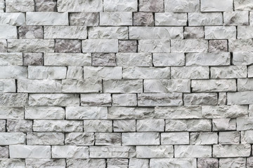 Gray stone wall, stone tile, background, texture