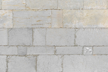 Gray stone wall, stone tile, background, texture