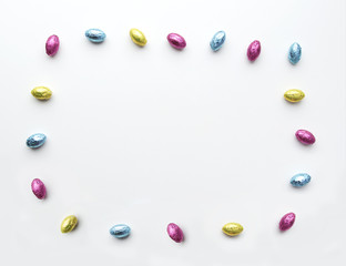 Easter candy border