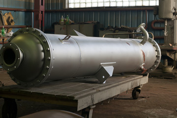 Heat exchanger ready for shipment