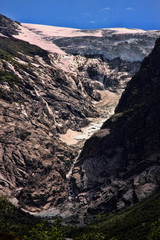 The beauty of the Norwegian glacier fields