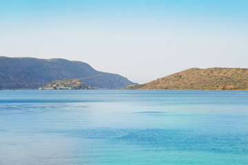 Meravigliosa spiaggia dell'isola di Creta, Grecia