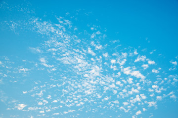 Fototapeta na wymiar Blue sky with white clouds. Sky clouds background.