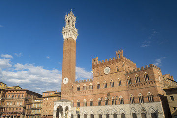 Obraz premium Siena, Italy: Piazza del Campo