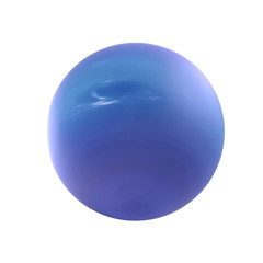 Neptune Planet on white. 3D illustration