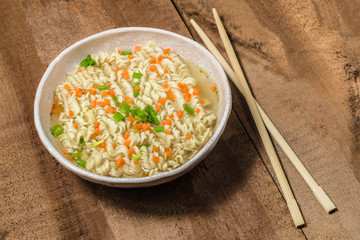Asian instant noodles