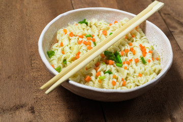 Asian instant noodles