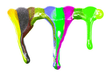 coulures de vernis à ongles