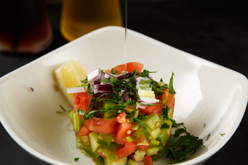 Salad in bowl
