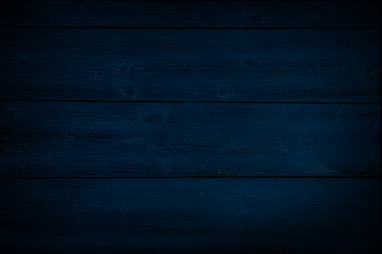 Wood Dark Navy Blue Background