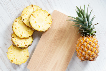 fresh pineapple
