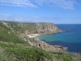 Fototapeta na wymiar South Cornwall coastal walk