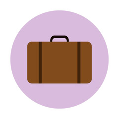 The suitcase icon, logo