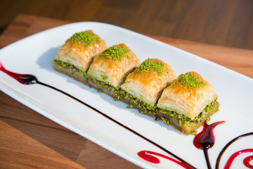 Turkish baklava 