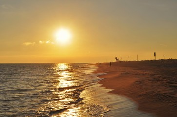 Beach sunset