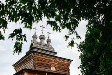 The wooden church of the XVII century