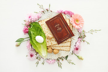 Pesah celebration concept (jewish Passover holiday).