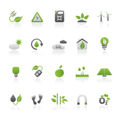 Ecology, Environment and nature icons 3 - vector icon set