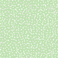 Spring Tender Colorful Seamless Pattern. Circles, Spots and Dots Endless Textures. Perfect for Pastel Background and Surface Design. - 196043721
