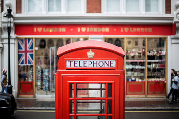 London Telephone tourist shop