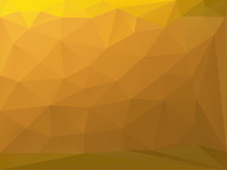 Gold Polygonal Background