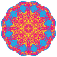 Grunge Decorative Mandala